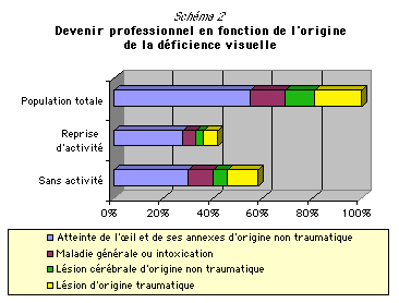 Devenir professionnel et type de dficience visuelle