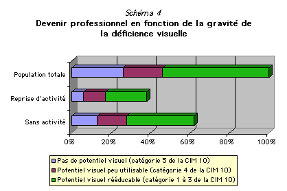 Devenir professionnel et gravit de la dficience visuelle